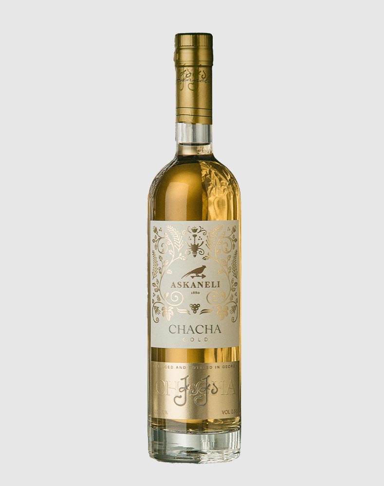 ASKANELI GEORGIAN VODKA CHACHA GOLD EDITION