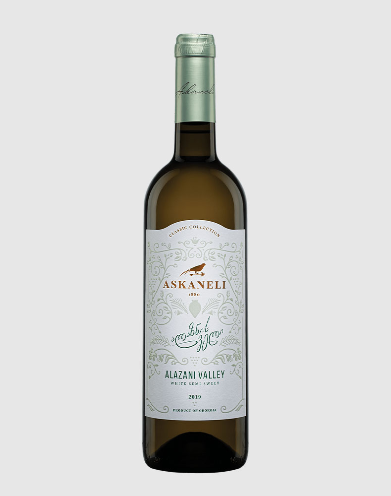 ASKANELI ALAZANI VALLEY CRISP AND FRUITY WHITE 2019