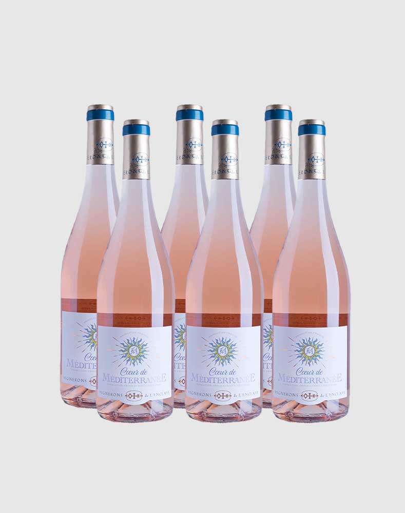 COEUR DE MÉDITERRANÉE ROSE WINE CASE (6 Bottles)