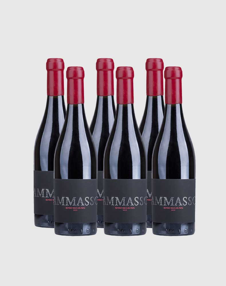 AMMASSO ROSSO SICILIA DOC 2018 CASE (6 Bottles)