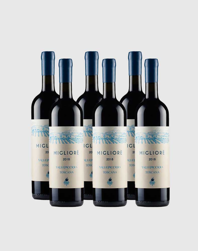 MIGLIORÉ SUPER TUSCAN GRAND CRU COLLECTION 2019 CASE (6 Bottles)