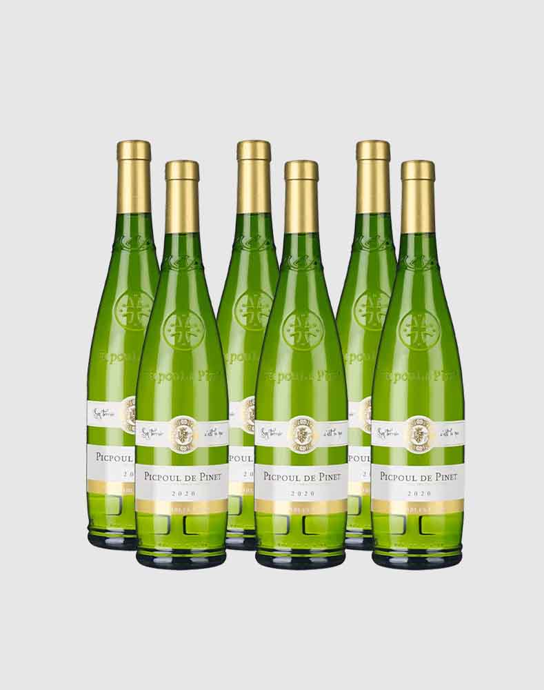 Château Canet Picpoul De Pinet 2022 Wine Case (6 Bottles)