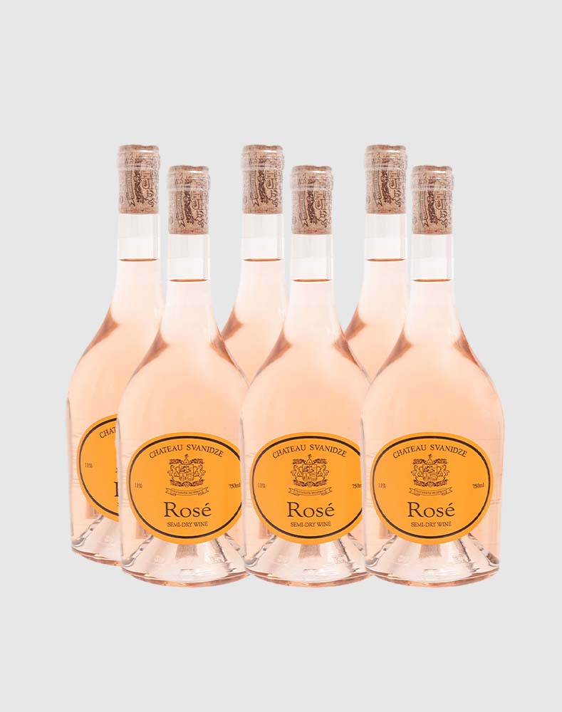 CHÂTEAU SVANIDZE ROSE 2019 CASE (6 Bottles)