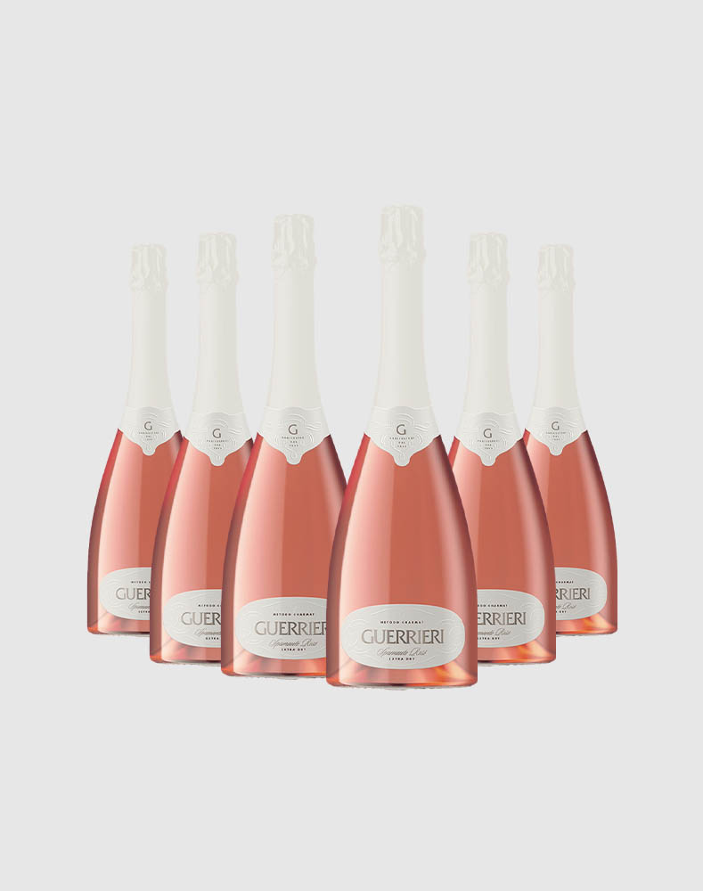 GUERRIERI VINO SPUMANTE EXTRA DRY ROSE CASE (6 Bottles)