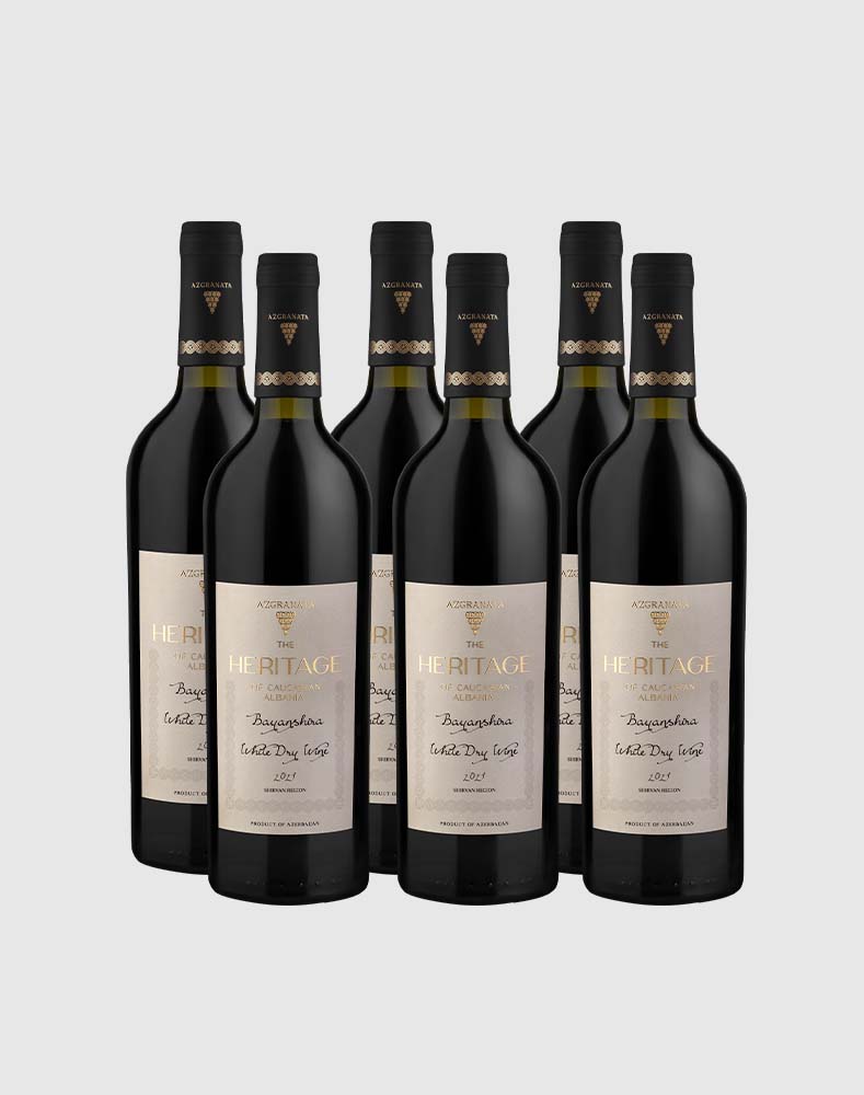 The Heritage Of Caucasus Bayanshira Azgranata 2021 Case (6 Bottles)