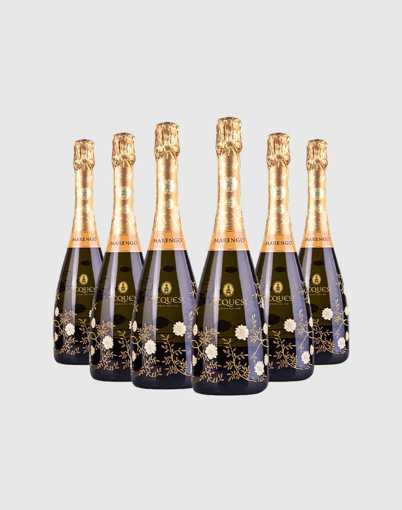 Acquesi Marengo Piedmont Doc Brut Case (6 Bottles)