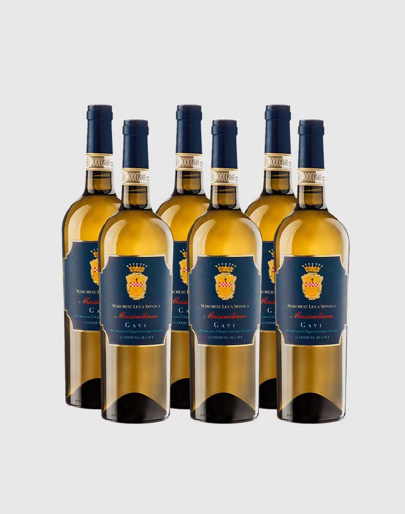 MARCHESE LUCA SPINOLA MASSIMILIANO GAVI 2019 Limited Edition CASE (6 Bottles)