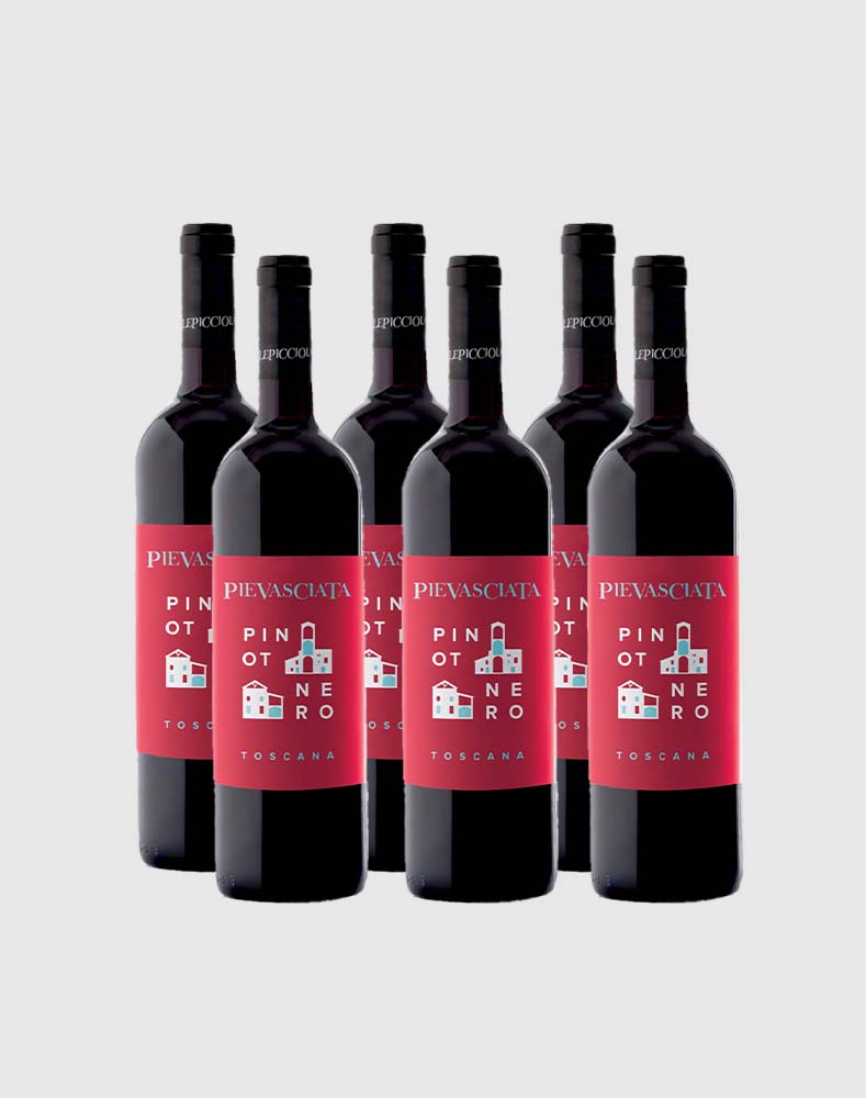Vallepicciola Pievasciata Pinot Nero 2021 Case (6 Bottles)