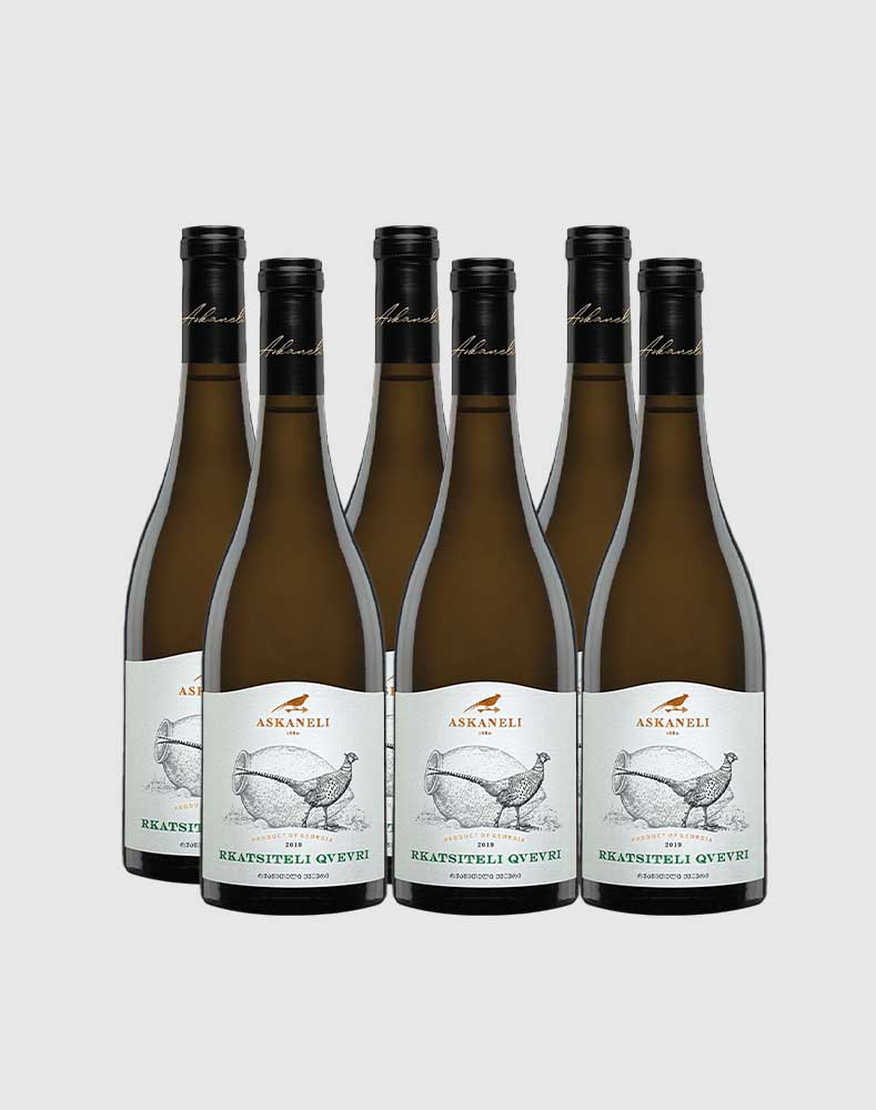 Askaneli Rkatsiteli Qvevri Orange Natural 2019 Case (6 Bottles)