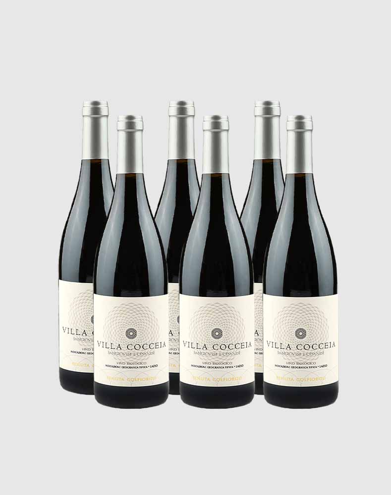 Tenuta Colfiorito Villa Cocceia Organic Igt Lazio 2016 Case (6 Bottles)